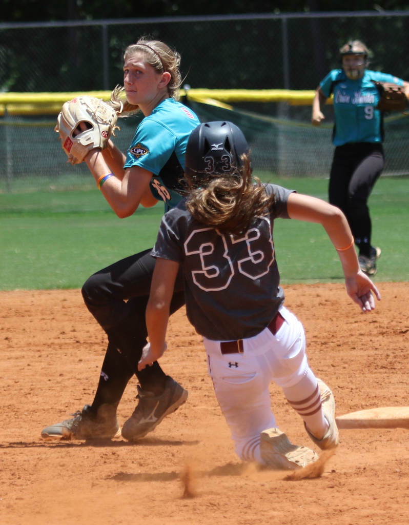 Girls softball Softball action from the 2016 Legacy tourna… Mark