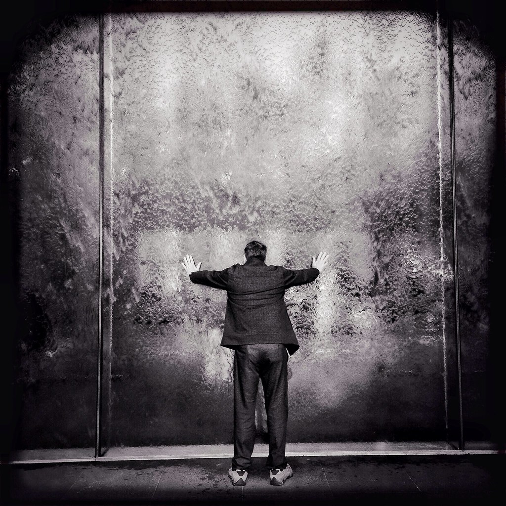 Holding Back The Tide Melbourne Street Photography