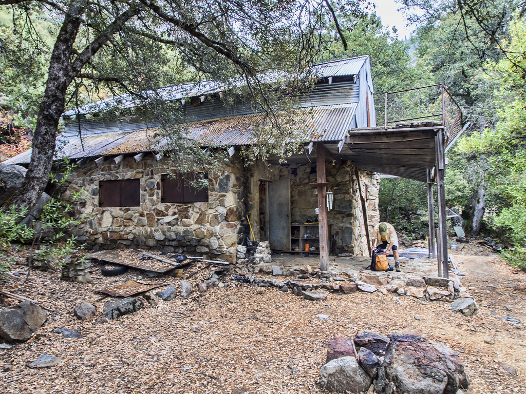 Old Miner's House Built in 1973 on the ruins of the old Yu… Flickr