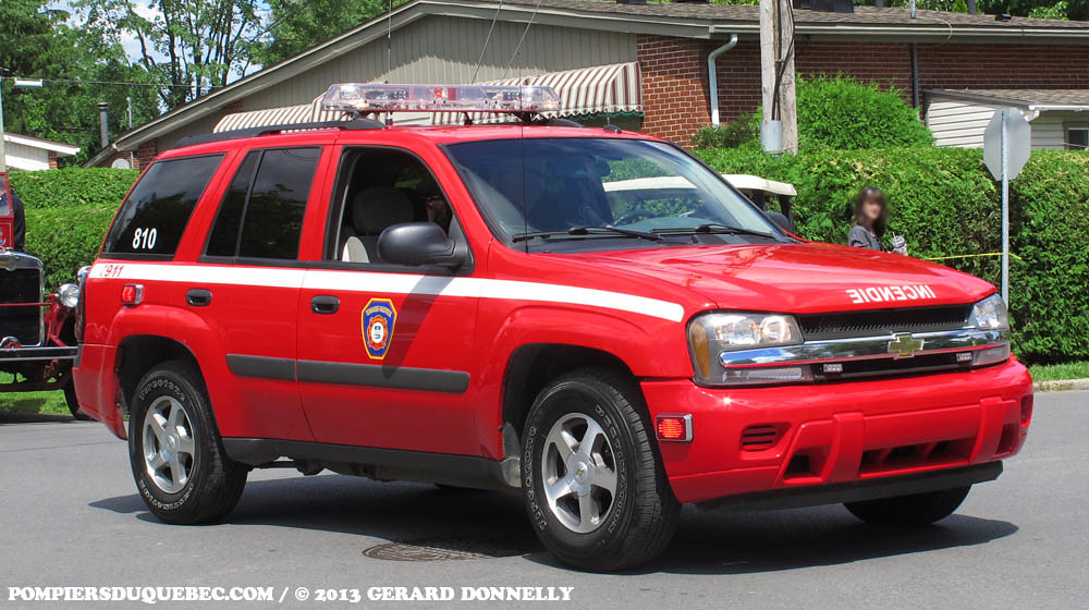 Service des incendies de TerrasseVaudreuil Les véhicules de pompiers