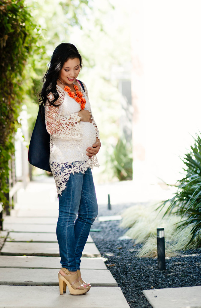 cute & little blog petite fashion maternity pregnant b… Flickr