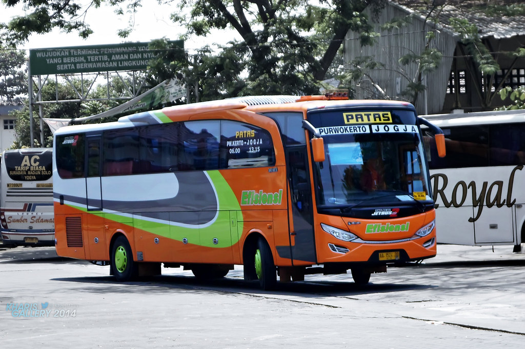 Bus Pariwisata Efisiensi Purwokerto