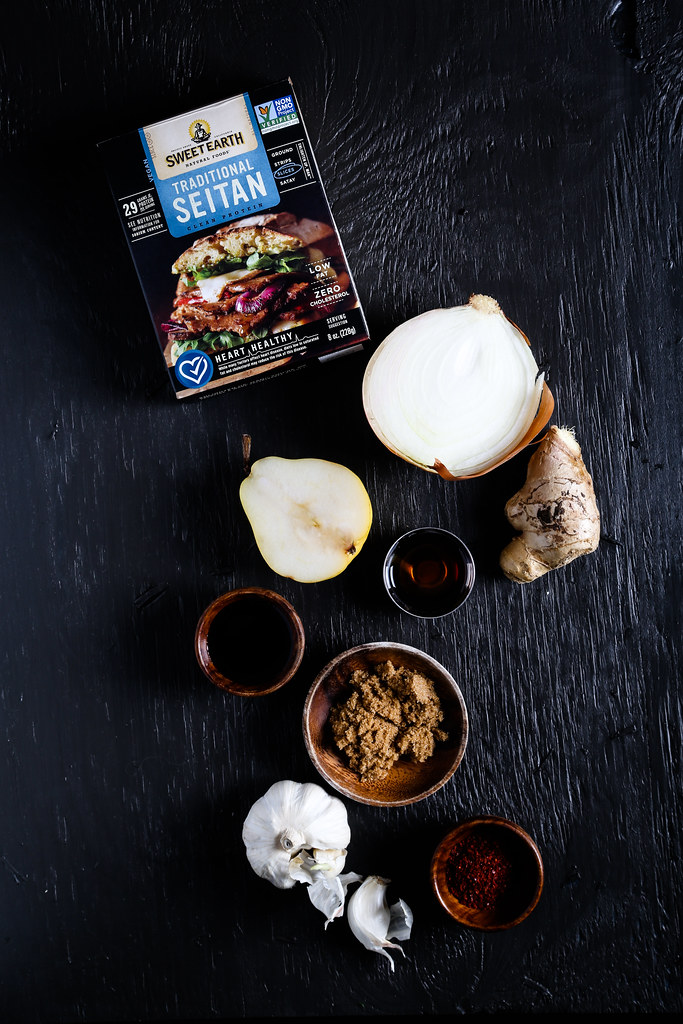 BulgogiStyle Seitan marinade components Recipe Flickr