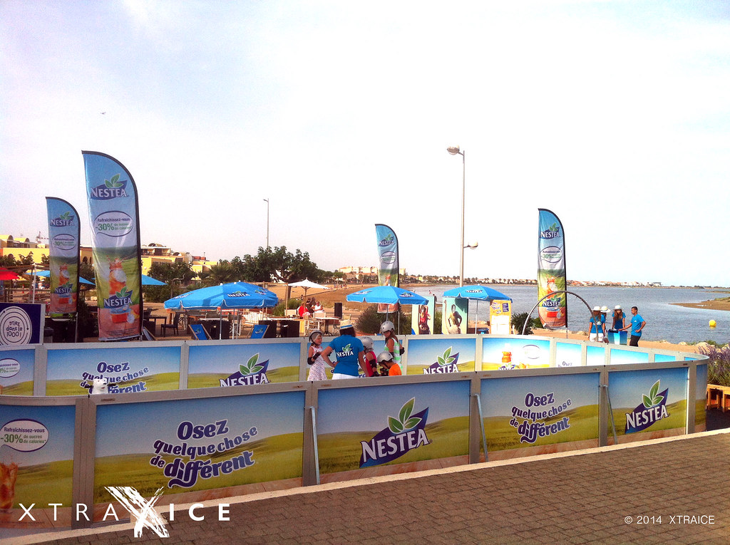 Synthetic ice rink around the French Coast Xtraice and Nes… Flickr