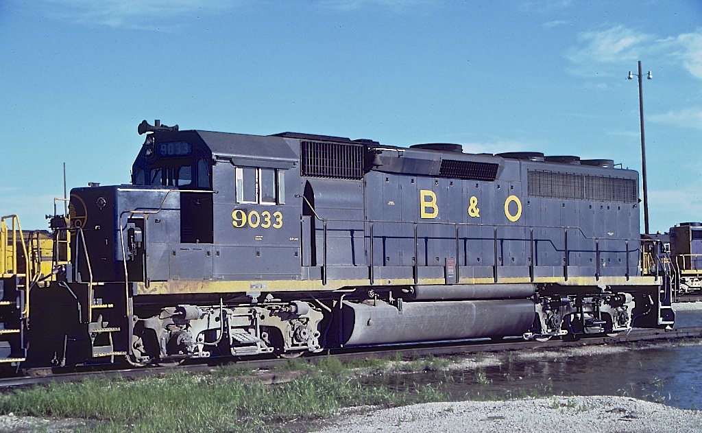 B&O GP40 4033, ChicagoCorwith, IL Looks can be deceiving.… Flickr
