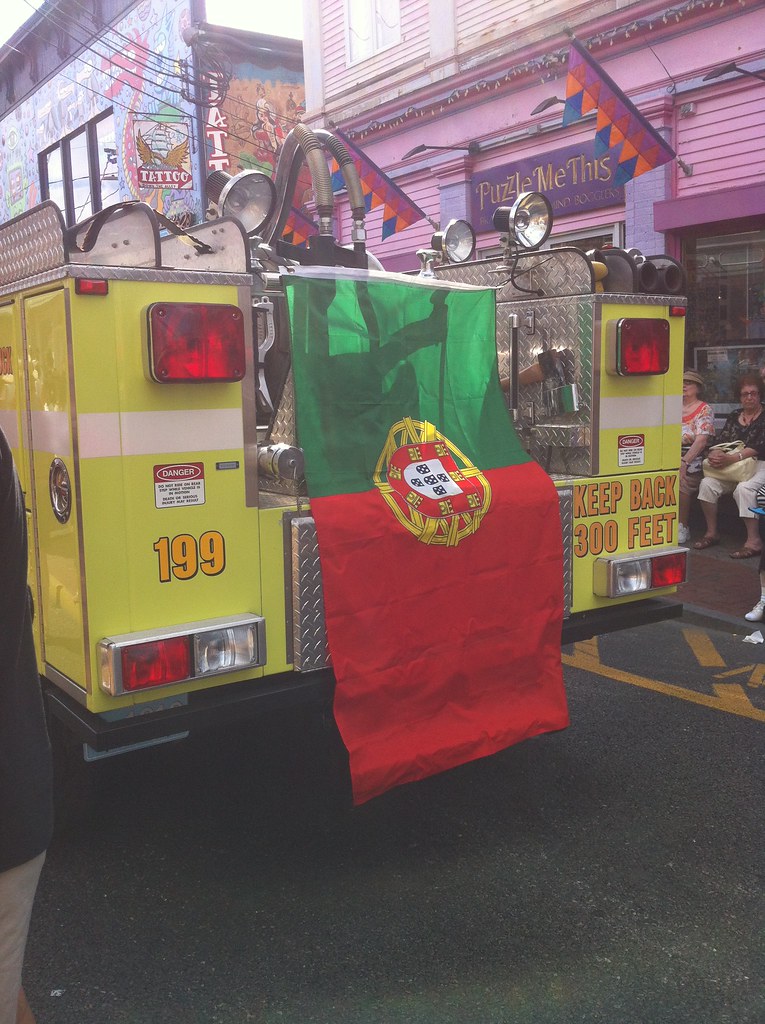 Provincetown Fire Department Foam 199 during the Portugues… Flickr