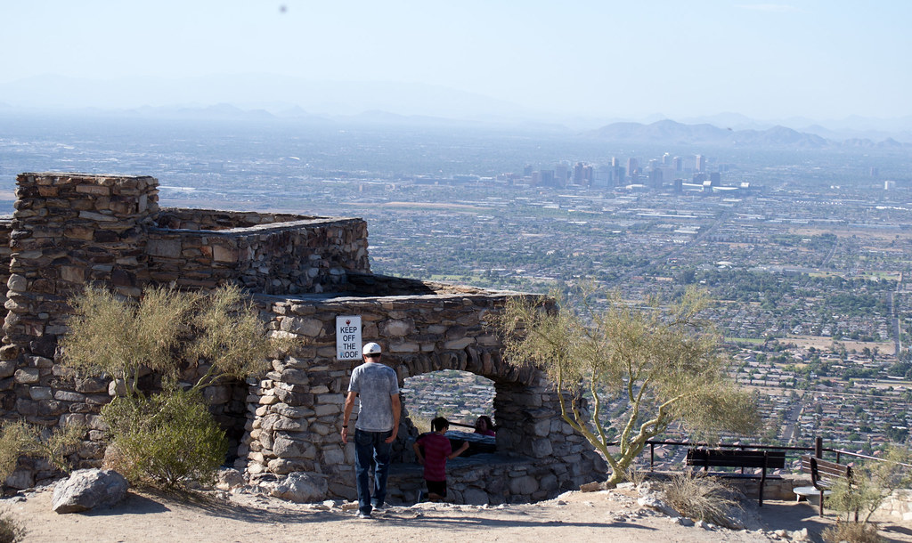 Phoenix South Mountain Park (1806) Dobbins Lookout, with d… Flickr
