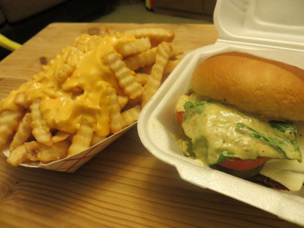 Milk Burger and Cheese Fries from Milk Burger milkburger … Flickr