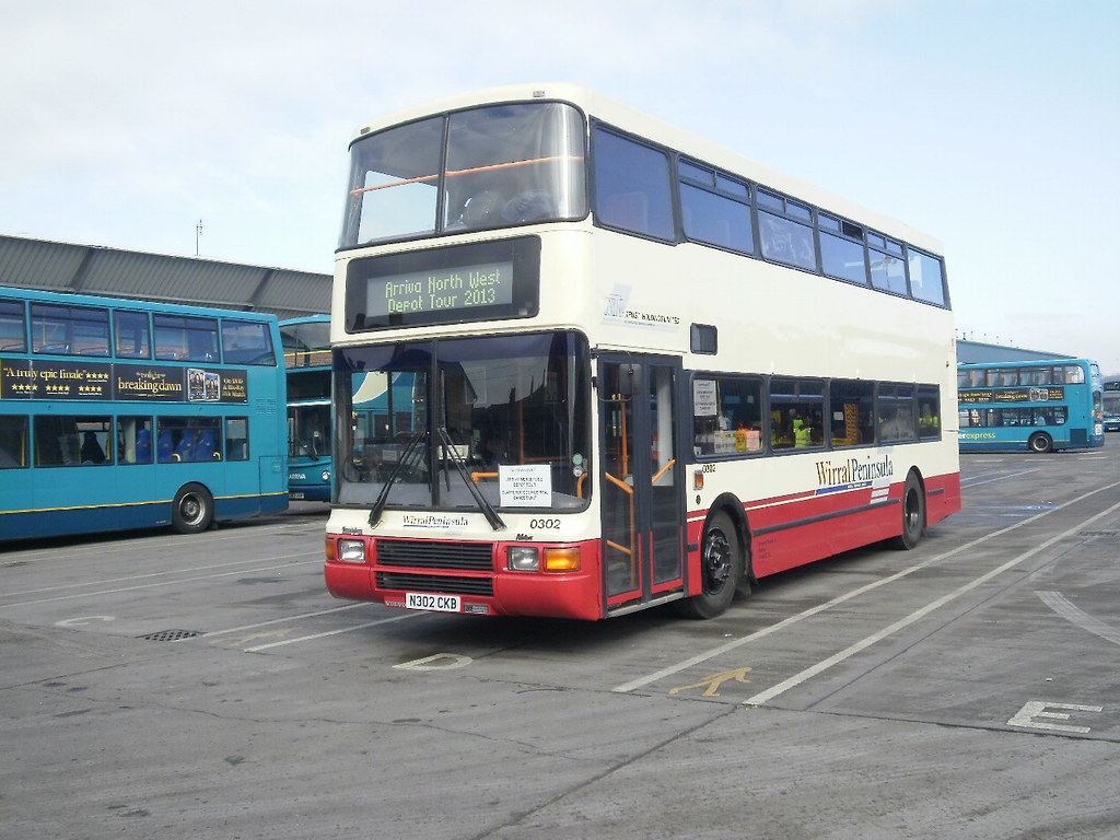 Preserved 0302 NWVRT Arriva Depot Tour 2013 Laird Street Gareth