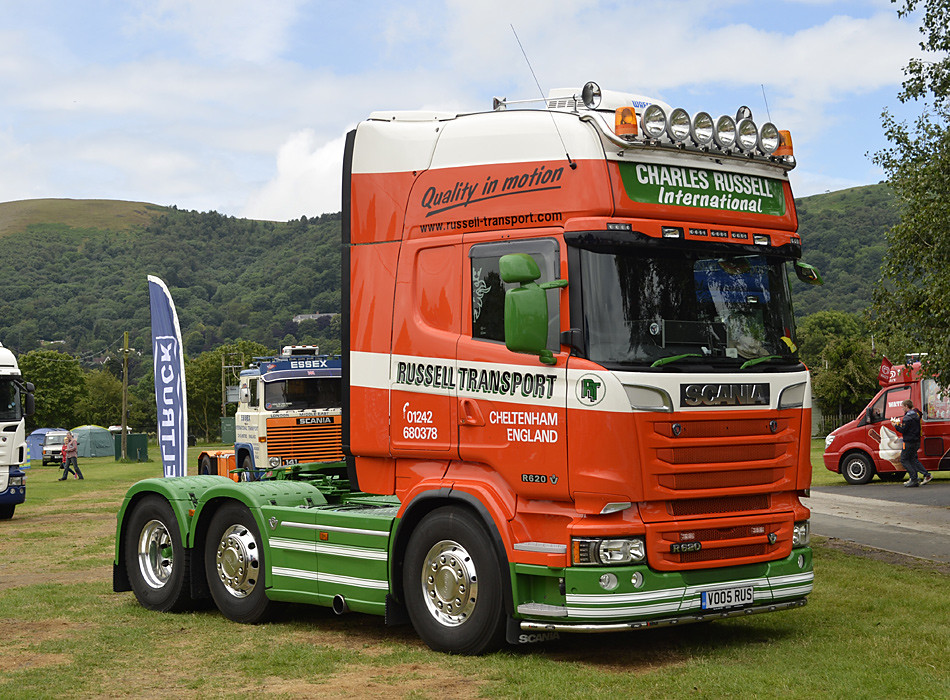 Russell VO05RUS Truckfest South West Malvern 05/07/2014 Harry's On