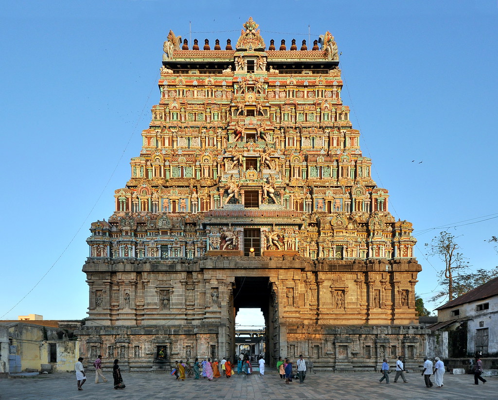India Tamil Nadu Chidambaram Nataraja Temple Tower… Flickr