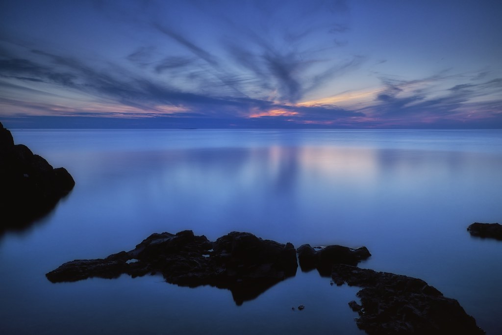 gros cap sunset lll, prince township, ontario The sun sets… Flickr