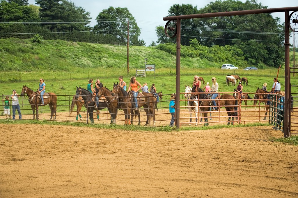 Barrel Racing Saturday afternoon at La Valle June 28, 201… Flickr