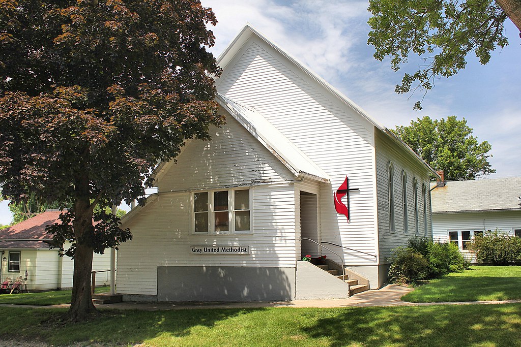 United Methodist Church Gray, IA Tom McLaughlin Flickr