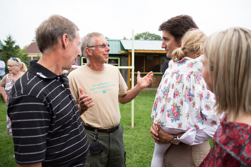 Justin visite les vergers François Juneau à SaintMathias… Flickr