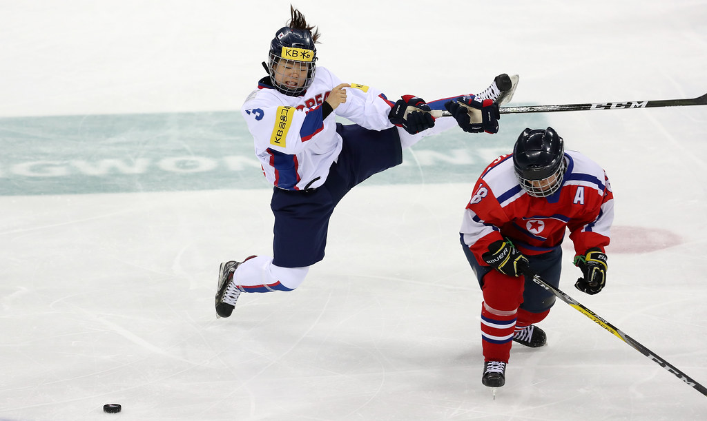 Ice_Hockey_World_Champ_Korea_NorthKorea_07 IIHF Ice Hockey… Flickr