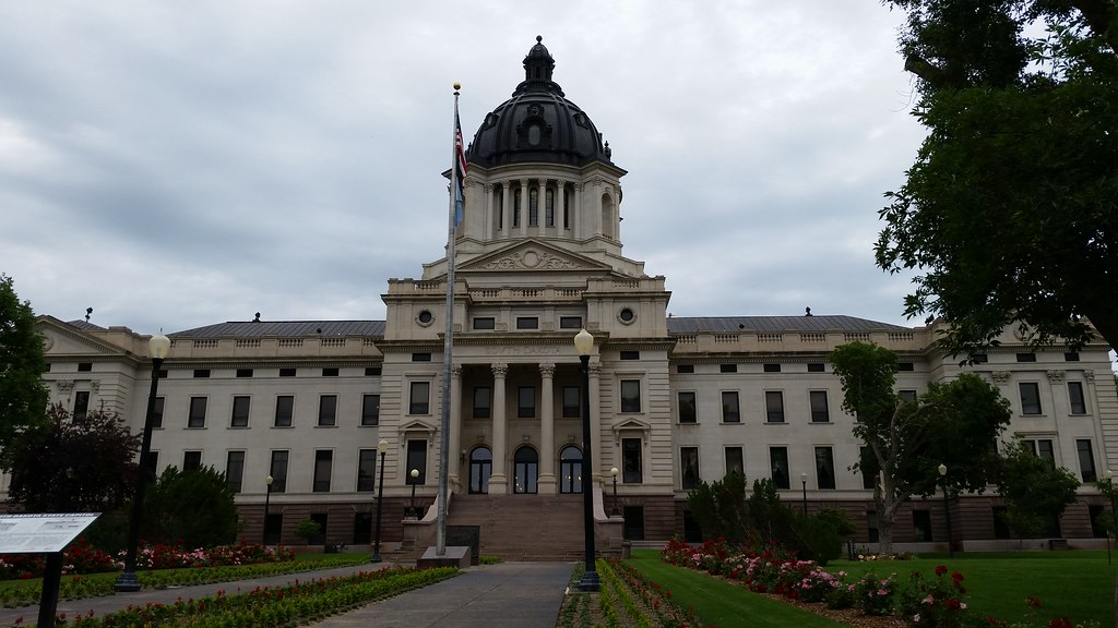 South Dakota State Capitol Pierre, SD Drew Tarvin Flickr