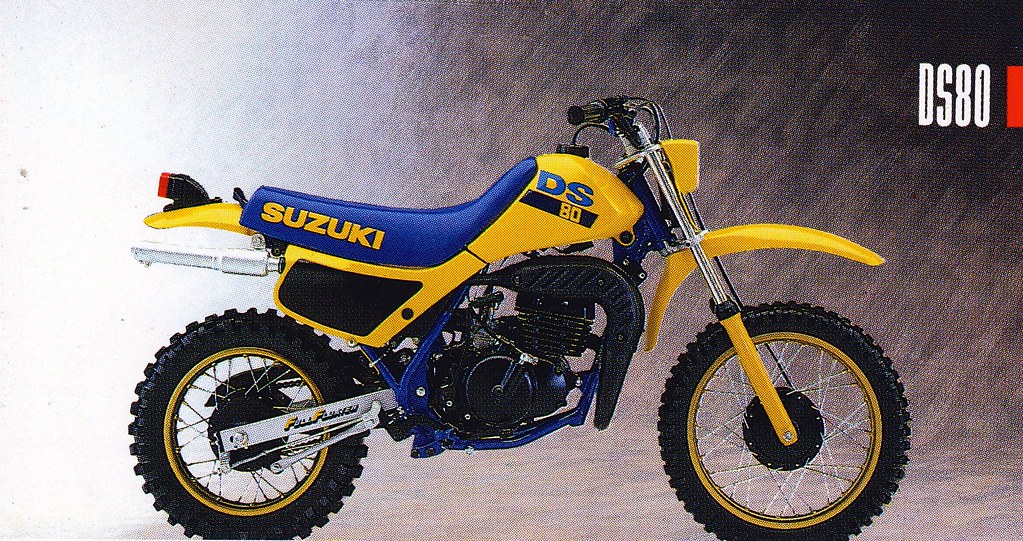1988 Suzuki DS80. Tony Blazier Flickr