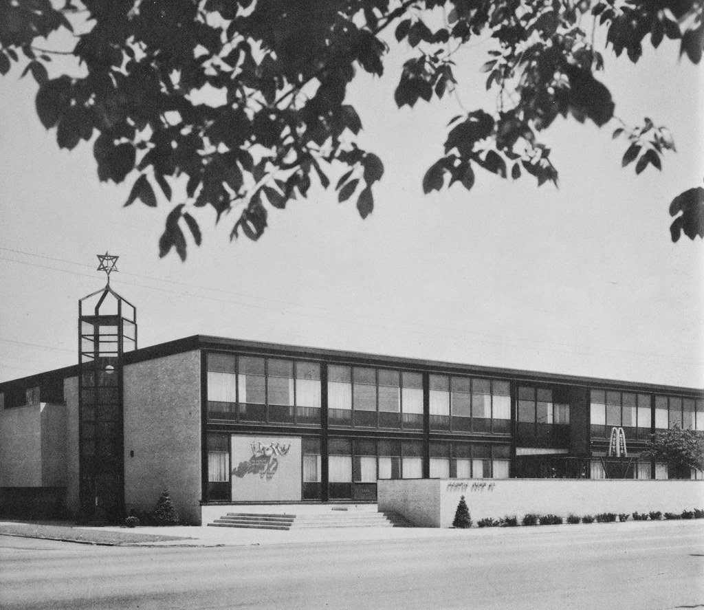 Temple BethEl, second building 5th ave in Gary Miller Historical