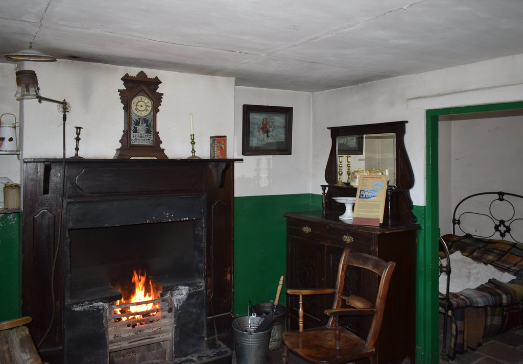 Labourers' Cottages, Tea Lane at Ulster Folk Museum Flickr
