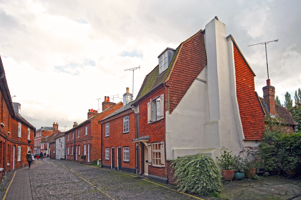 The cobbled Lower Church Lane, Farnham Lower Church Lane a… Flickr