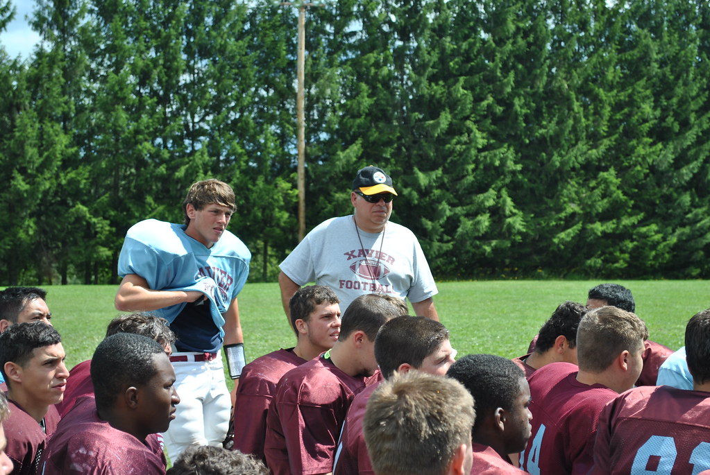 Football Camp 2014 Xavier High School Flickr