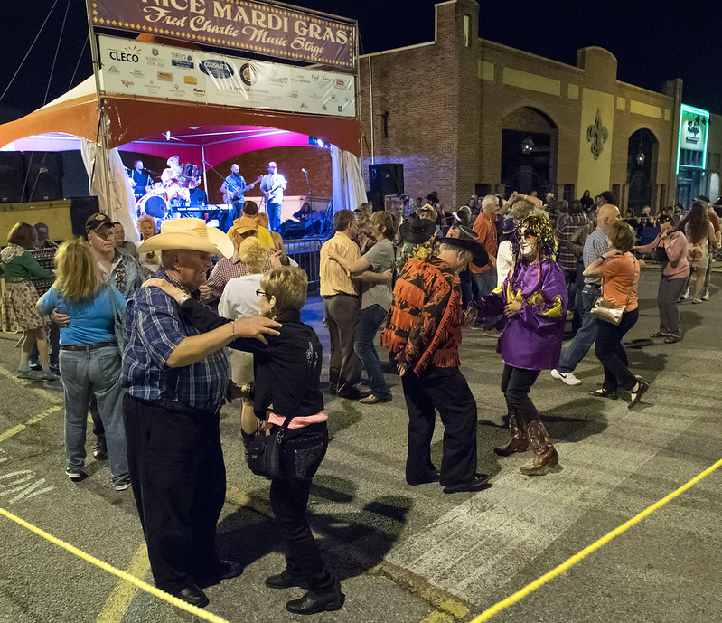 Pine Leaf Boys, Travis Matte & The Kingpins, Eunice Downtown Mardi Gras