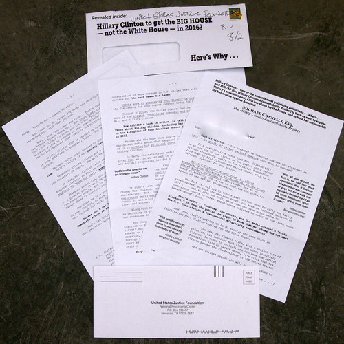 United States Justice Foundation junk mail Read more about… Flickr