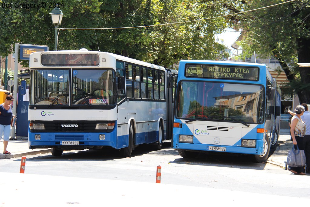 IMG_3621 2082014 Corfu city bus Mercedes & Volvo Kerkira… Flickr