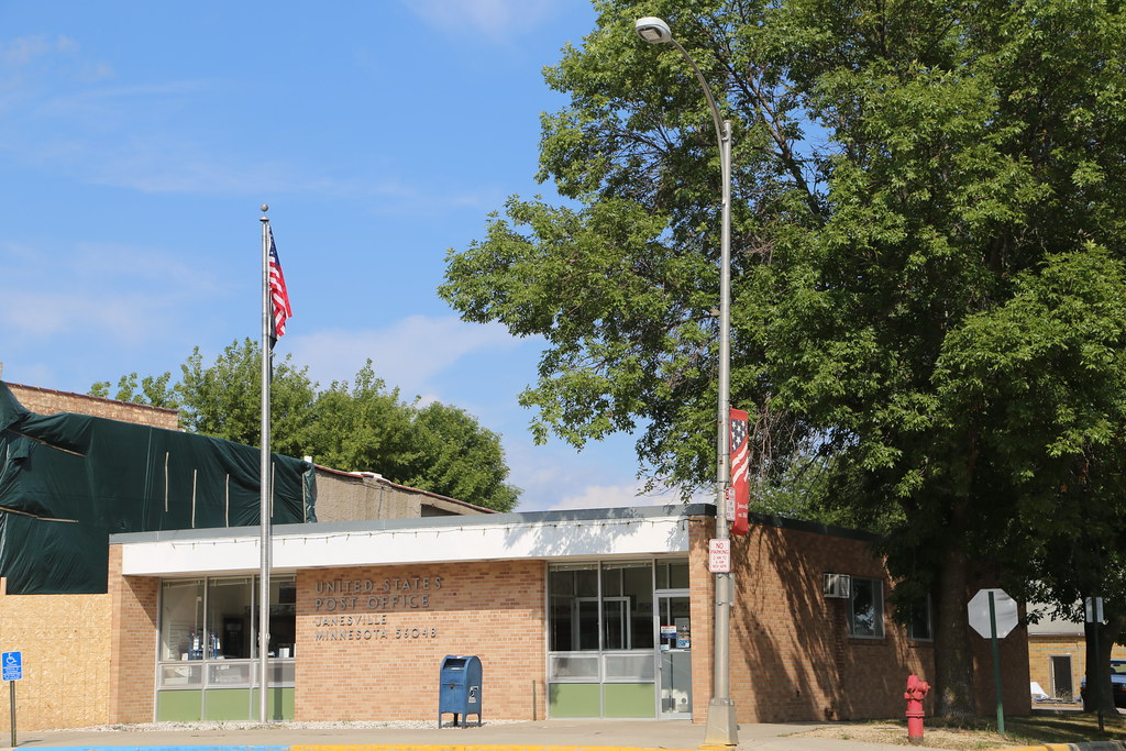 Janesville Minnesota, Post Oddice, 56048, Waseca County MN… Flickr