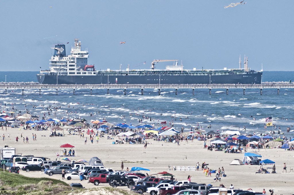 Elevation of Porpoise Dr, Aransas Pass, TX, USA Topographic Map Altitude Map