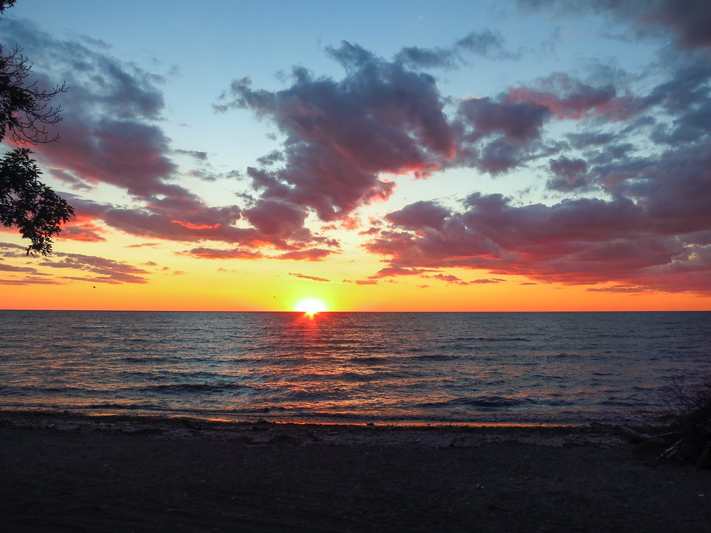 Lake Erie Sunset Lake Erie, Dunkirk NY KCDFoto Flickr