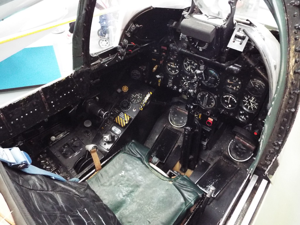 1955 Hawker Hunter F4 Cockpit ex WV332 a photo on Flickriver