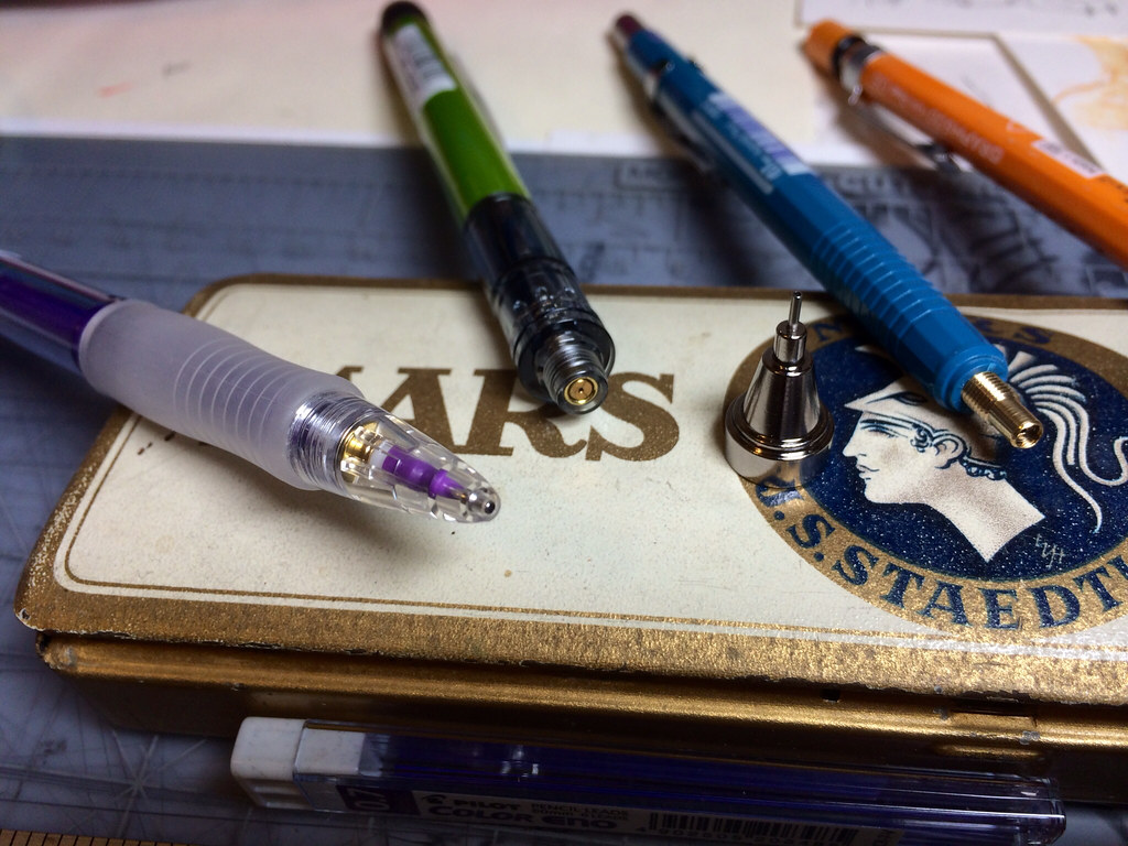 JetPens mechanical pencils Blog entry. Alberto Flickr