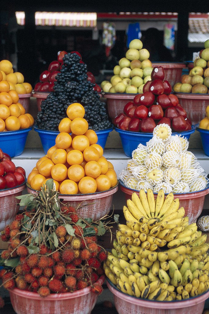Fruit Market in Indonesia We've released this photo