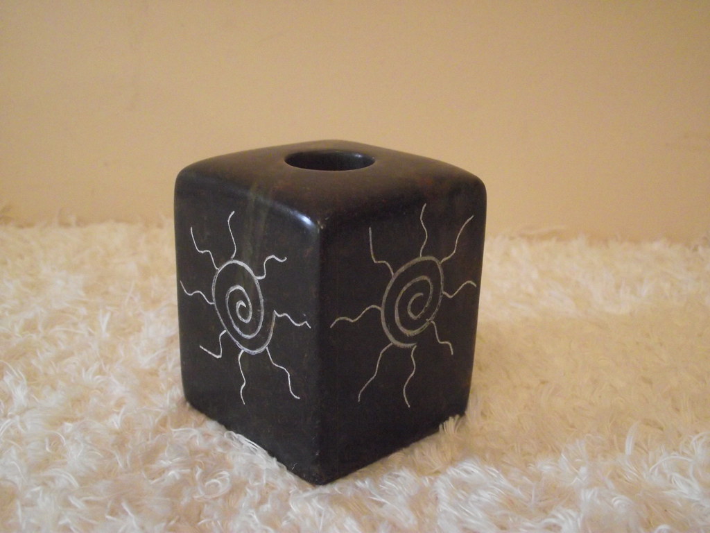 Candle Holder SS 47 Zimbabwe Shona Stone 3x3 10 To purcha… Flickr
