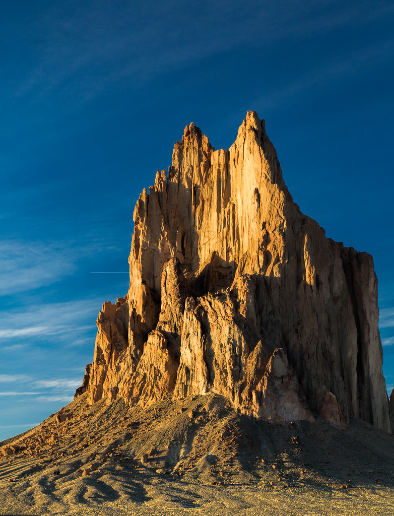 Shiprock Sunset Light Robert Shea Flickr
