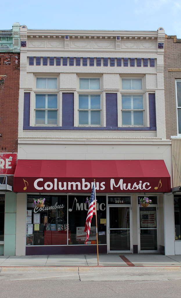 Hansen Building Columbus, NE Built circa 1914 as a five… Flickr
