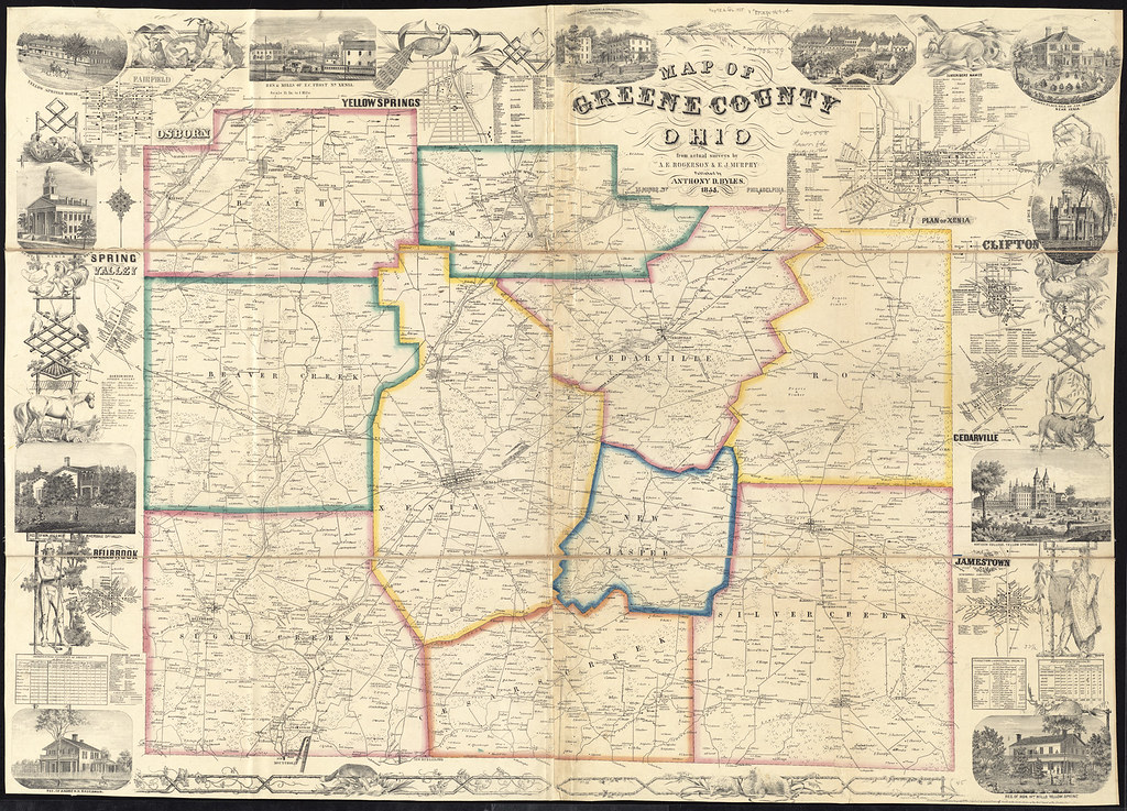 Map of Greene County, Ohio Zoom into this map at maps.bpl.… Flickr