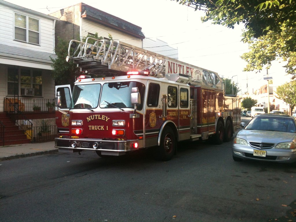 Nutley, NJ Fire Truck 1 Front left view. Providing mutual … Flickr