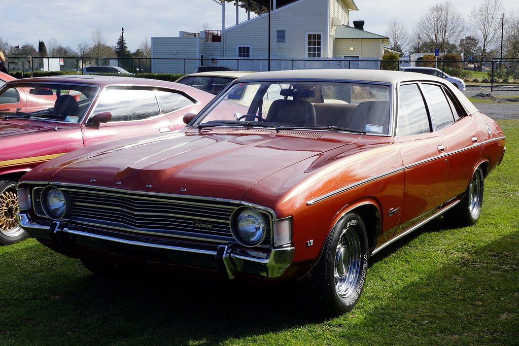 1973 Ford Fairmont XA 302 At Henry Ford Day , Hamilton, NZ… Flickr