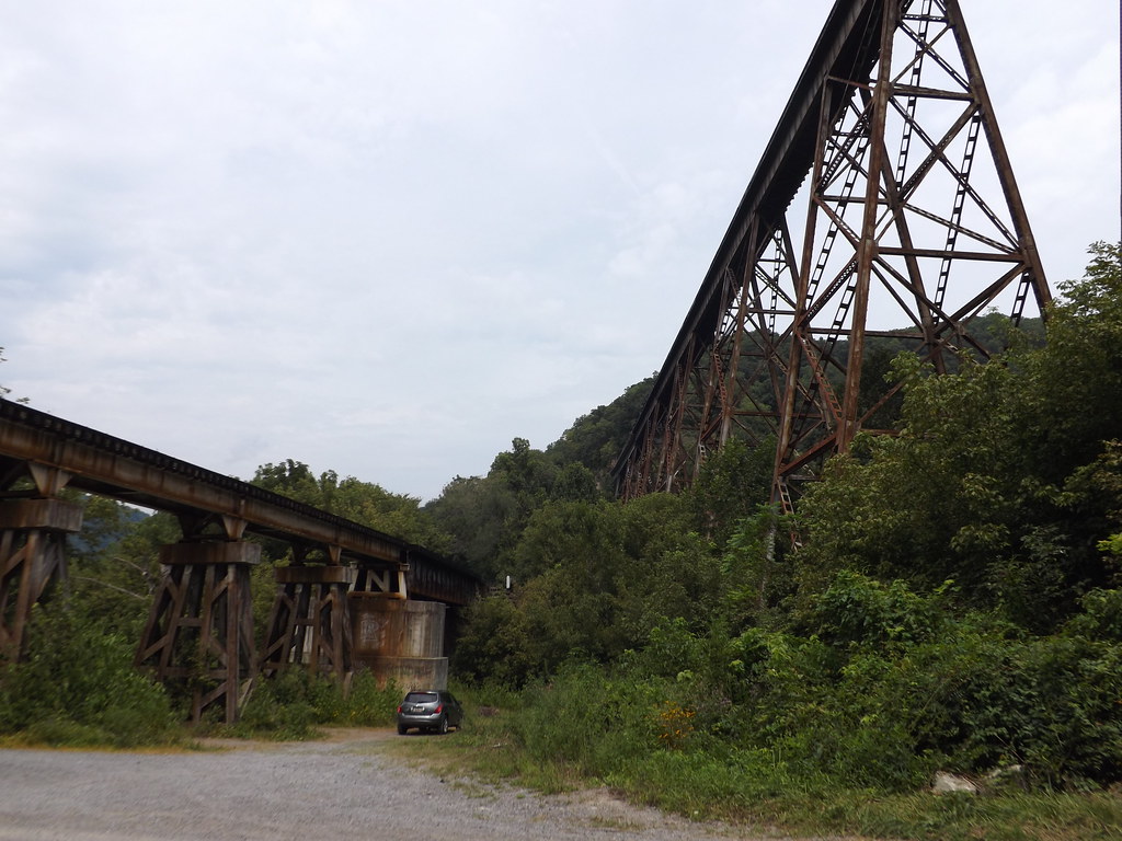 Copper Creek Railroad trestles Speers Ferry, VA The higher… Flickr