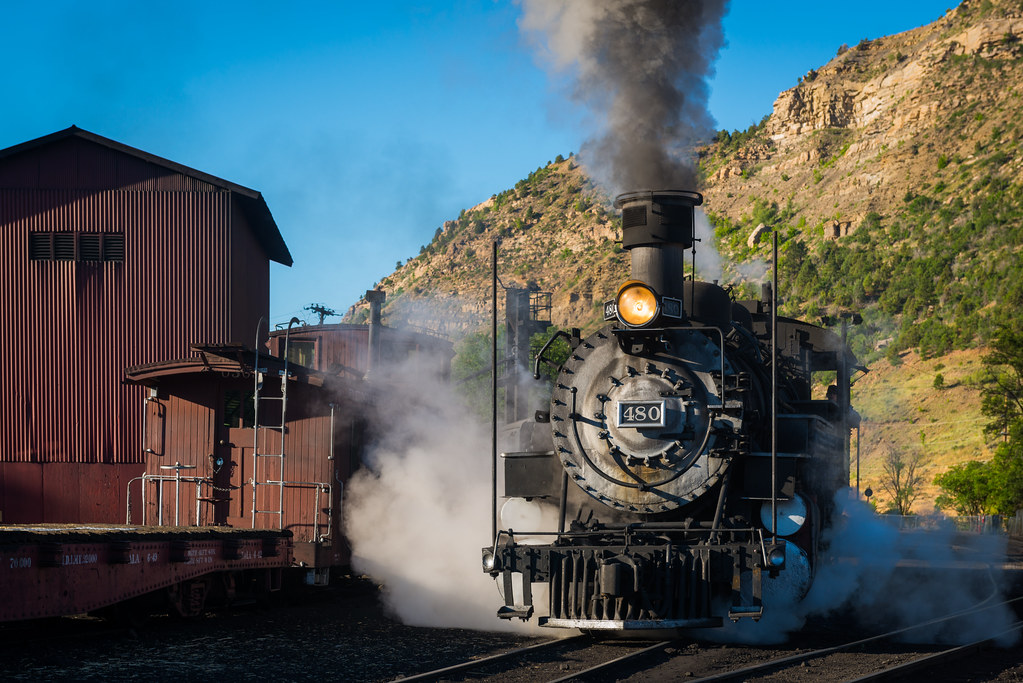 Durango Colorado Events July 2023 baldwin steam engine 480 Durango & Silverton Narrow Gauge… Flickr