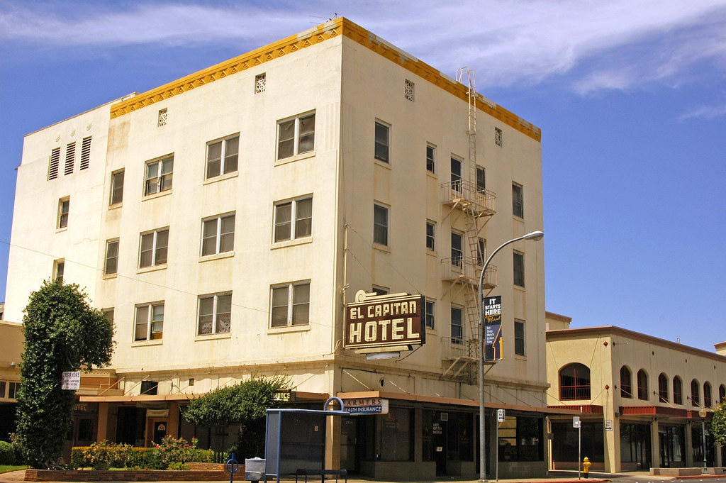 El Capitan Hotel Merced, Ca Finally the exterior of El Cap… Flickr