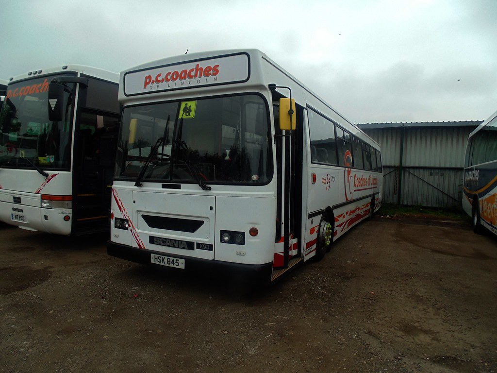 PC Coaches HSK845 ex G41HKY | Scania K93 Plaxton Derwent ...