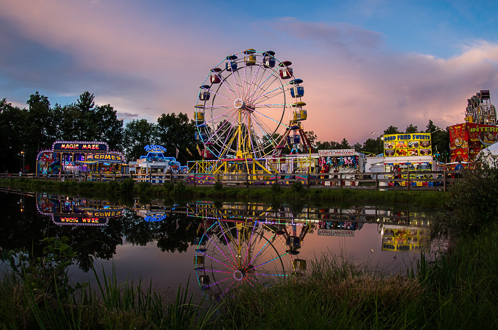 Bolton Fair at sunset (Project 365 219/365) We went to th… Flickr