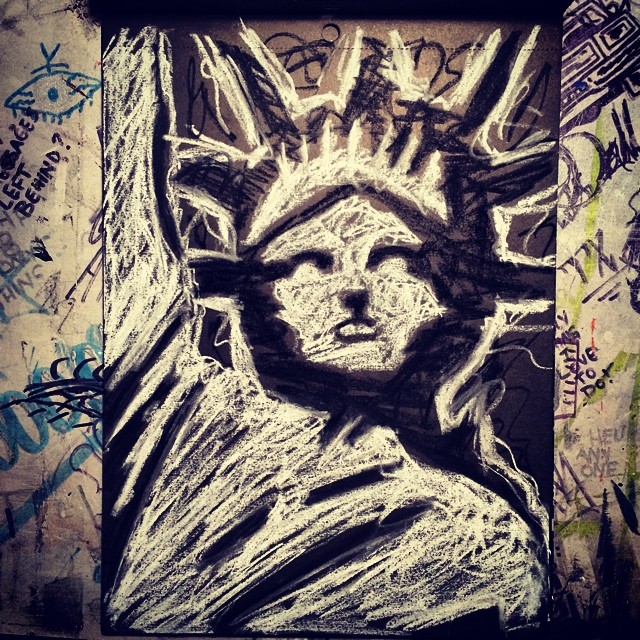 Scribble Scrabble Statue of Liberty! statueofliberty ny … Flickr