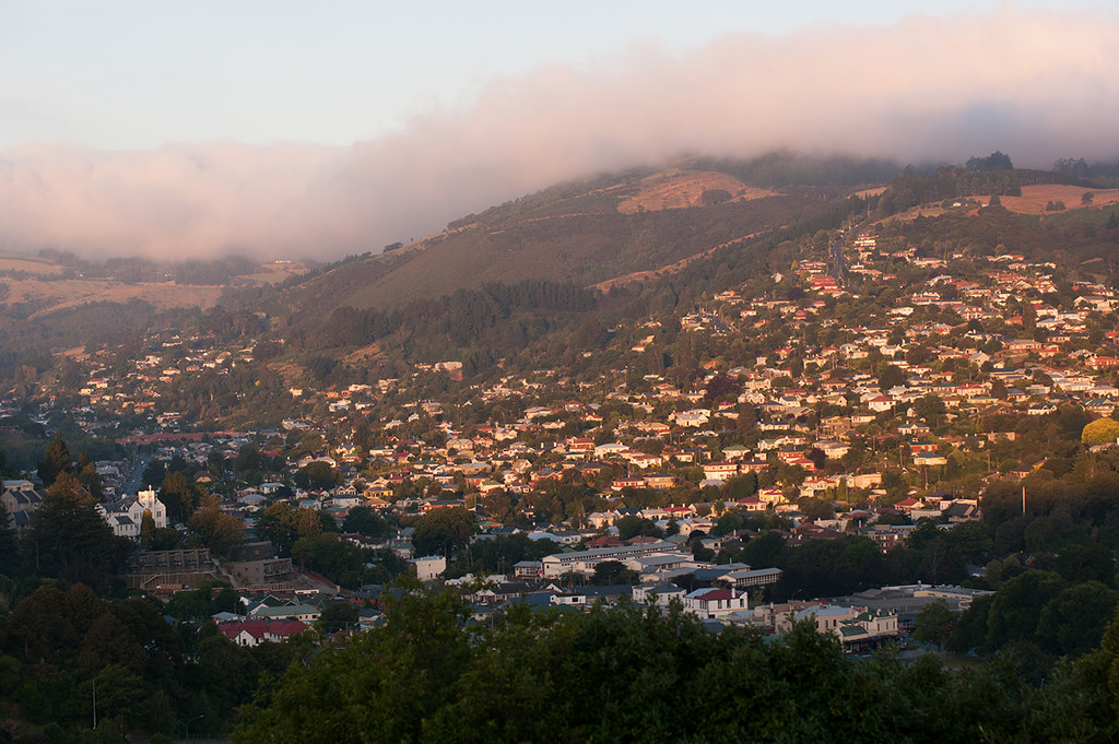 North Dunedin Looking up North East Valley and Opoho Jill Flickr
