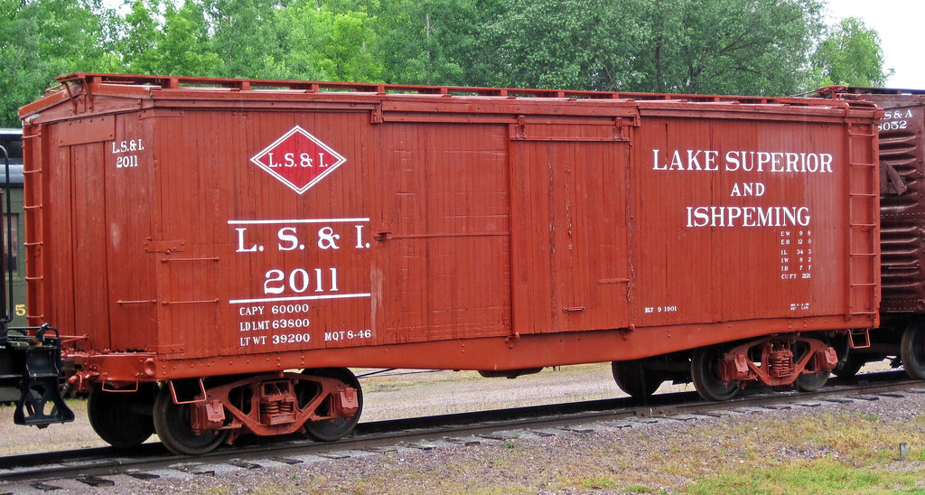 Lake Superior and Ishpeming Railroad 2011 box car Flickr