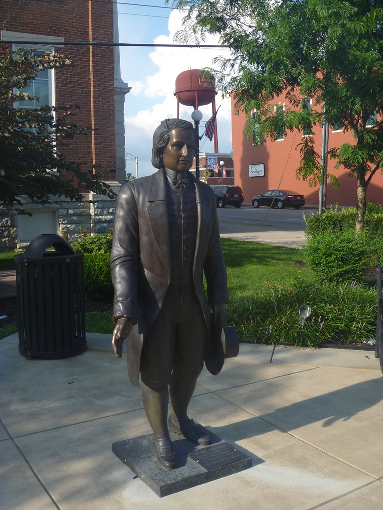 A Statue Of James Garrard, Garrard County Justice Center, … Flickr